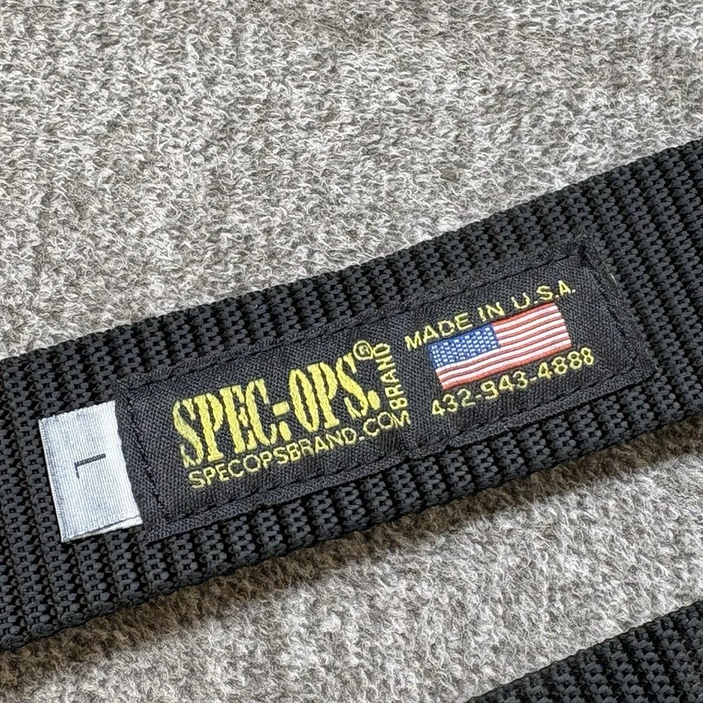 Spec-Ops Brand Duty Belt Black Men's L 52